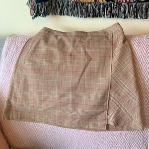 SPAO Plaid Skirt Size Small